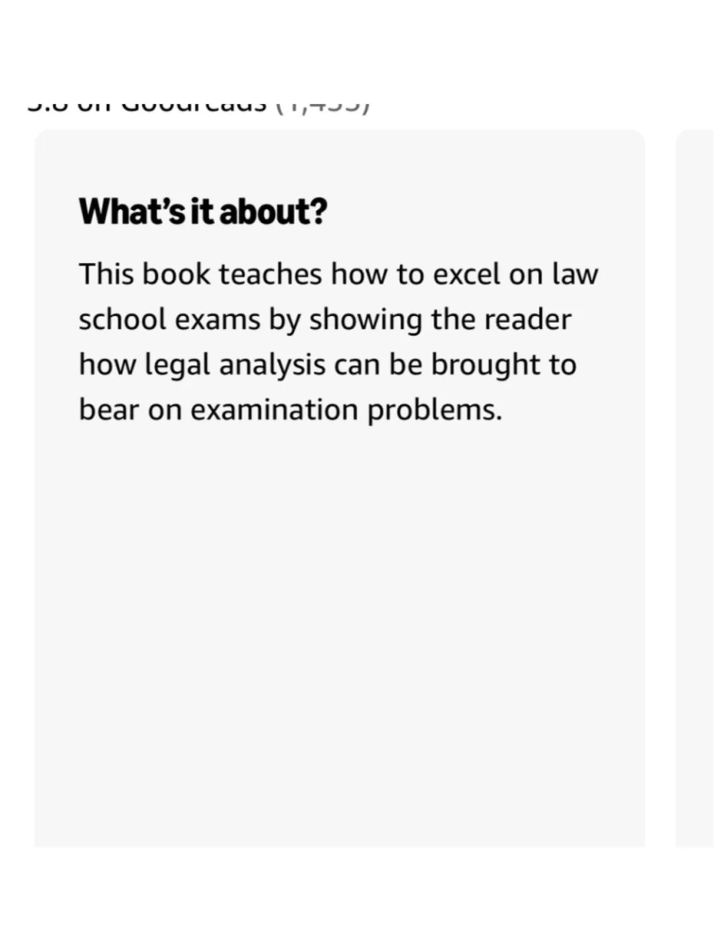 NEW Getting to Maybe: How to Excel on Law School Exams BOOK